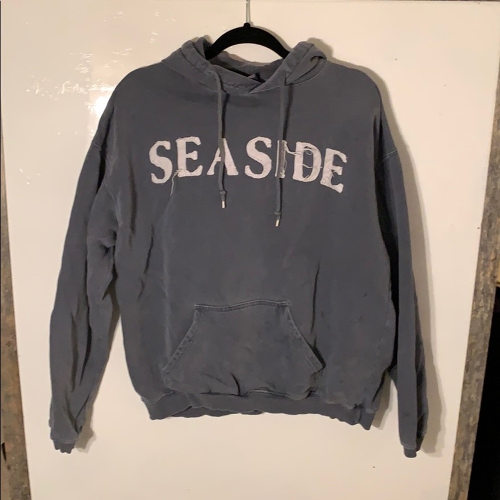 Seaside vintage hoodie sweatshirt